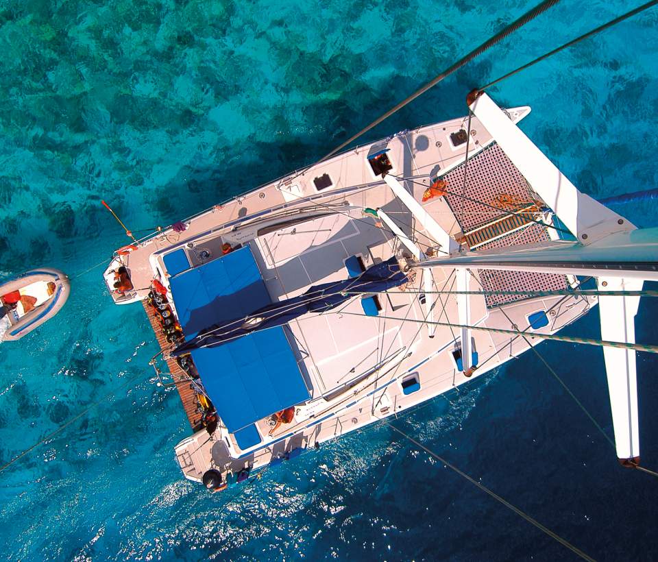 Sortie en catamaran sur la côté Méditerranée